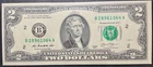2013 Uncirculated $2 Two Dollar Bill Crisp Sequential Serials - Uncirculated