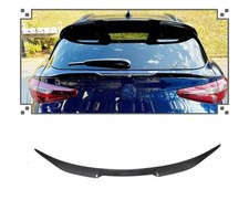 Heckspoiler Kohlefaser Spoiler Lippe für Alfa Romeo Stelvio 2017-2024 23 SUV M