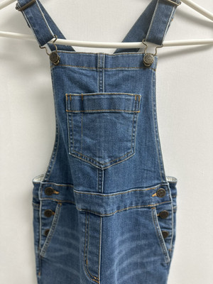 Girls Crewcuts Size 10 Blue Denim Overalls￼
