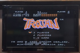 NES Nintendo Trojan TESTED Authentic 5 Screw Cartridge Only GUC SHIPS FREE