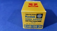 Vintage Kodak High Speed Ektachrome EHB 135-20 Film 20 Exposures