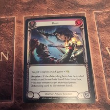 1x Rout Flesh and Blood Welcome to Rathe 1st Edition Alpha Pink Foil NM