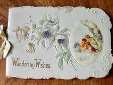 Livre de poèmes illustré WANDERING WISHES - 25815 - Édition lithographique d'art - GUC