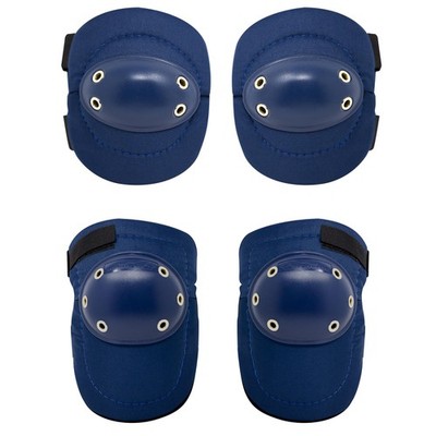 SAFE HANDLER Tough Cap Knee Pads and Elbow Pads   Foam Padding Protective