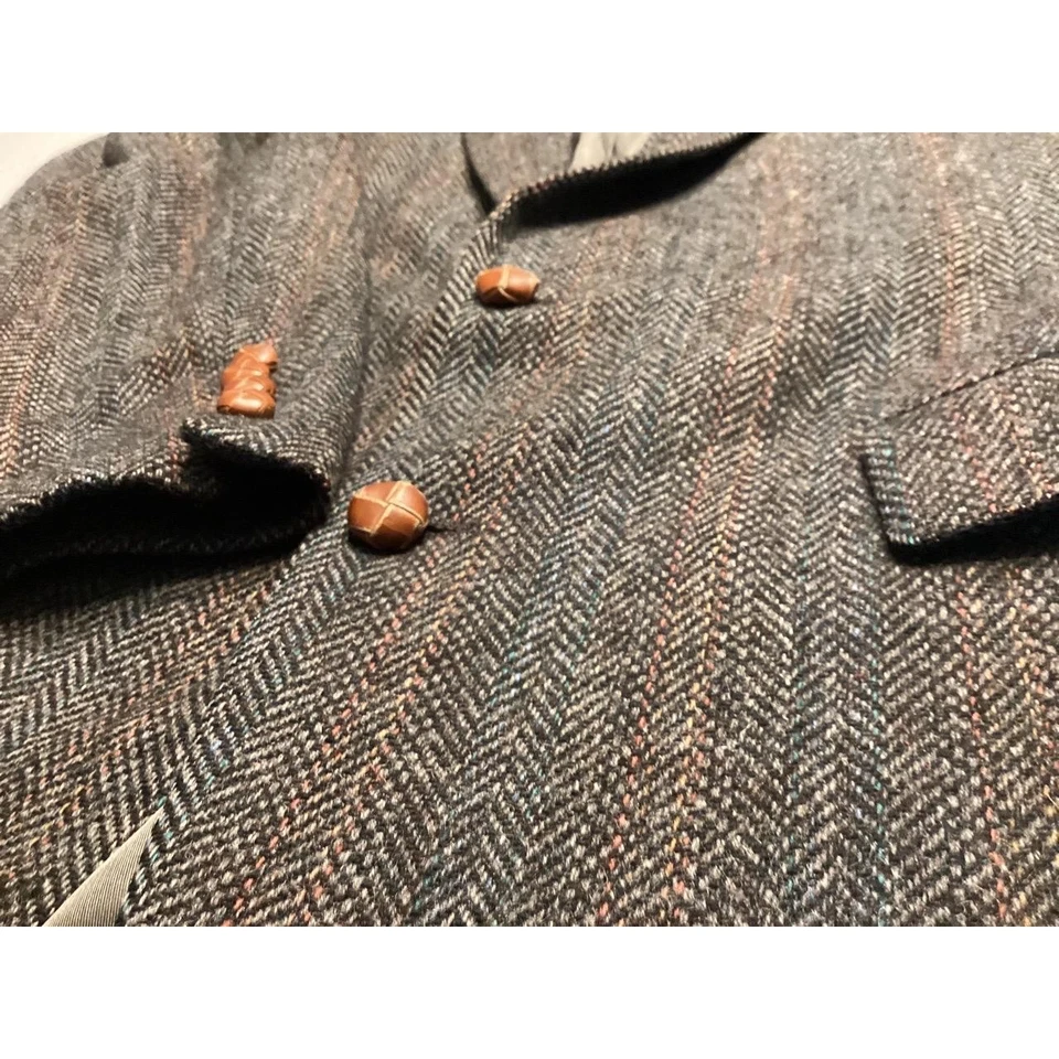 Chaqueta de tweed espiga Anthony Bentley para hombre ver fotos para medidas Foto 2 de 4