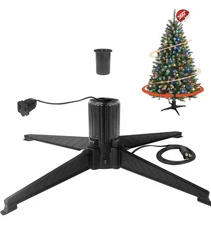 Rotating Christmas Tree Stand, Adjustable Tree Stand NEW