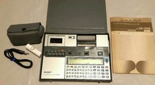 Sharp Pocket Computer PC-1262 Printer CE-125S with Case Used