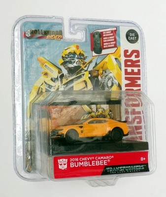 Jada Transformers Maßstab 1:64 14032 - 2016 Chevy Camero Bumblebee - schwarz/gelb