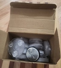 Waydress Box Of Flower Frogs 10 Plastic W/suction Cups And 1 Heavy Metal Frog