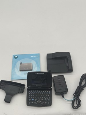 Vintage Motorola Accompli 009 Smart Phone FUNCTIONAL! W/ Charger
