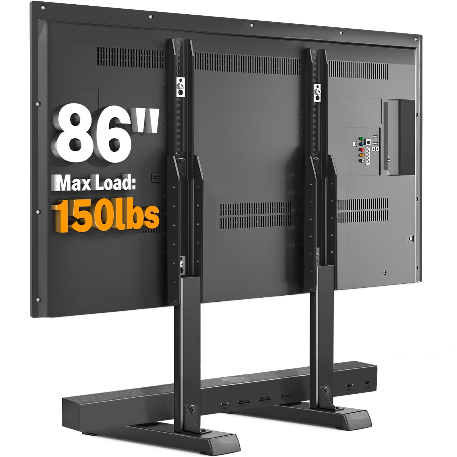 Base Height Adjustable For 37 To 86 In Lcd Led Tvs