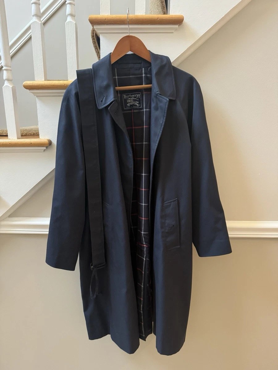 Мужские пальто Burberry Blue Trench - огромный выбор по лучшим