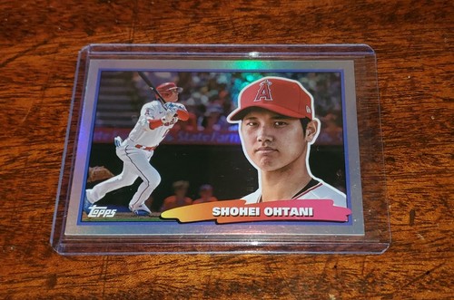 SHOHEI OHTANI 2022 TOPPS ARCHIVES (1988 TOPPS BIG FOIL) #88BF-2 ANGELS / DODGERS