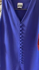 Purple Jumpsuit 70S Vintage Bell BottomM polyester, Hoot Owl Brand Union Label.