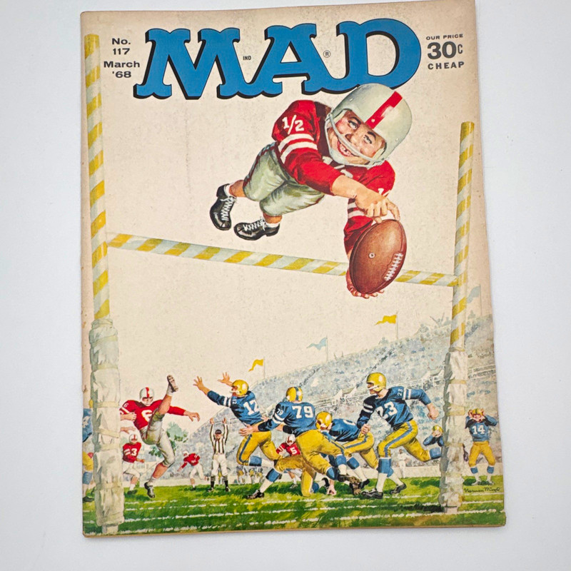 MAD Magazine MAD Series Issue #117 March 1968 MAD Illustrated Humor & Satire