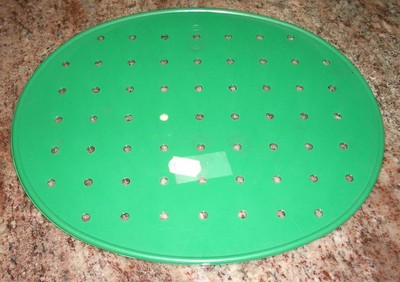 NOS BMX Bike Old School Green Oval Racing Plate Sweet Hunt-Wilde Type