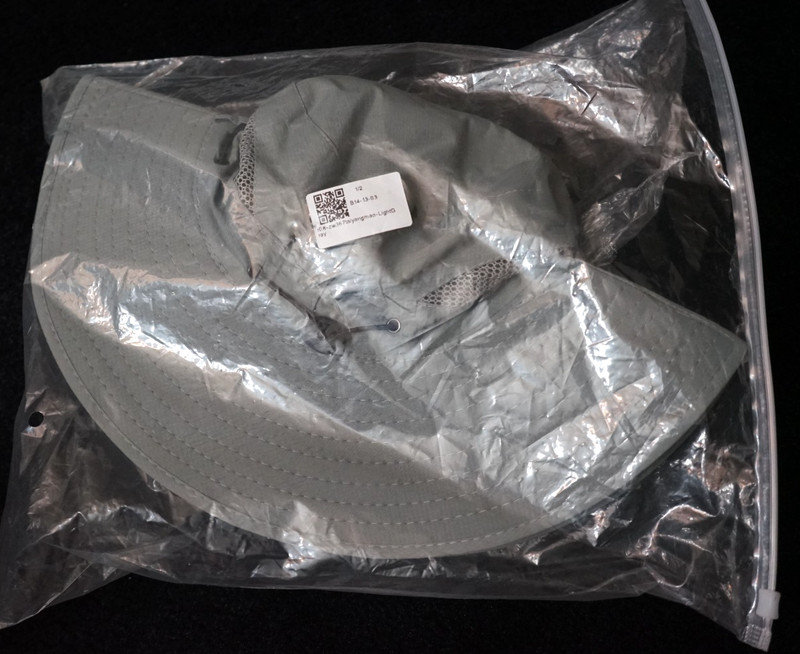 Sun Hat w/ Removable Face Neck Flap Fishing Hiking Boonie Safari UV Prot. Gray