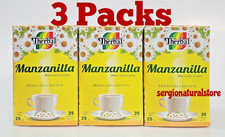Te de Manzanilla Chamomile Tea 75 bags Therbal Free Shipping 3 Packs 