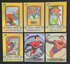 2025 Fleer Brilliants Superman DC LOT– Darkseid Imperiex Superboy Classic Covers