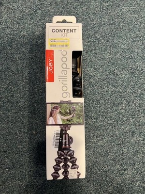 JOBY GorillaPod Content Kit - Tripod for Mounting Phone or Camera