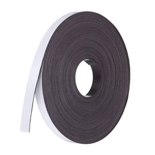 Magnetic Strip Roll, for DIY Crafts, Whiteboards, Refrigerator Magnets, Black