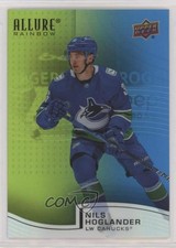 2021-22 Upper Deck Allure Rainbow Green Blue 64/299 Nils Hoglander #R-54 0vz4