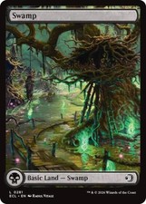Swamp (0281) -Foil Near Mint MTG Lorwyn Eclipsed