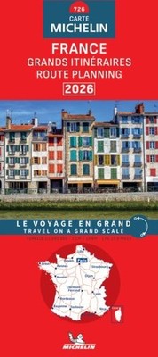 France Route Planning 2026 - Michelin National Map 726 by Michelin