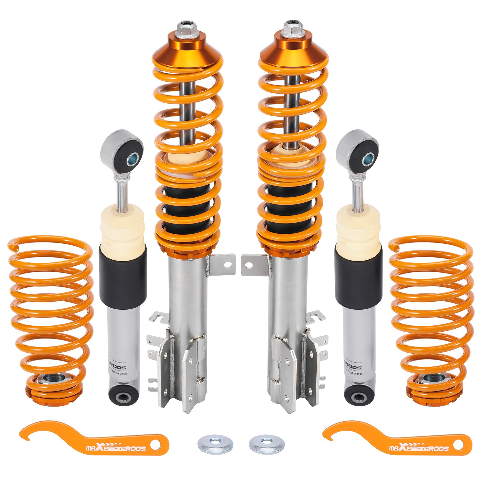 Street Coilovers for Fiat 500 312 Hatch & Cabriolet Inc Abarth 2007-2019
