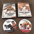 Lot of 2 Playstation 2 Games: Knockout Kings 2002 & Fight Night Round 3
