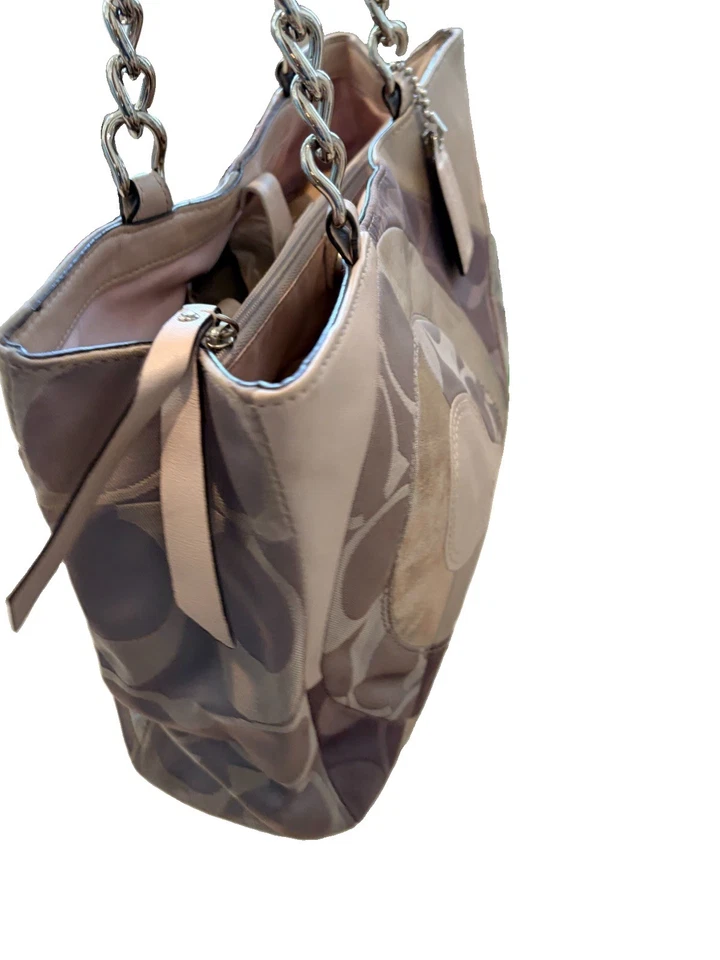 Coach Glam Tote Inlaid Patchwork - Image 3 of 4