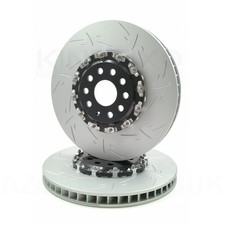 FOR AUDI S3 8Y 2020- TWO PIECE FLOATING FRONT BRAKE DISCS PAIR 357mm 5WA615301J