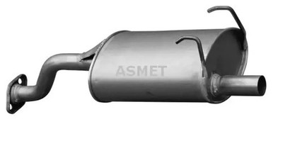 Endschalldämpfer 13.008 ASMET für HONDA CIVIC V Hatchback CIVIC VI Hatchback