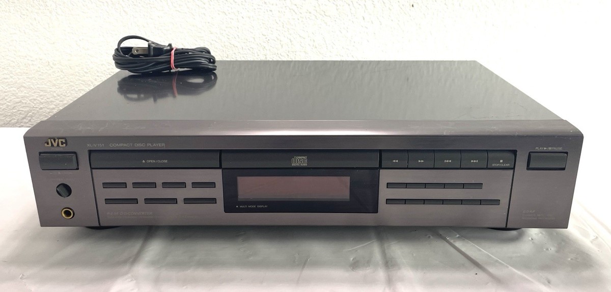 JVC XL-V151 Vintage Compact Disc Player Unit No Remote TESTED