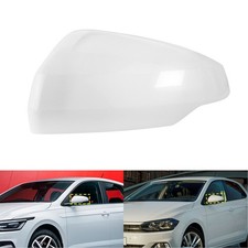 Spiegel Kappe Set L+R Weiß Glänz Abdeckung für Audi A1 Sportback GBA ab.07/2018