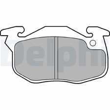 Delphi Bremsbeläge vorne für Citroen Saxo Zx Peugeot 106 Delphi Bremsbeläge vorne für Citroen Saxo Zx Peugeot 106