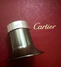 Cartier metal magnifying glass for Collectors Watchmakers Eyeglass Magnifier NEW