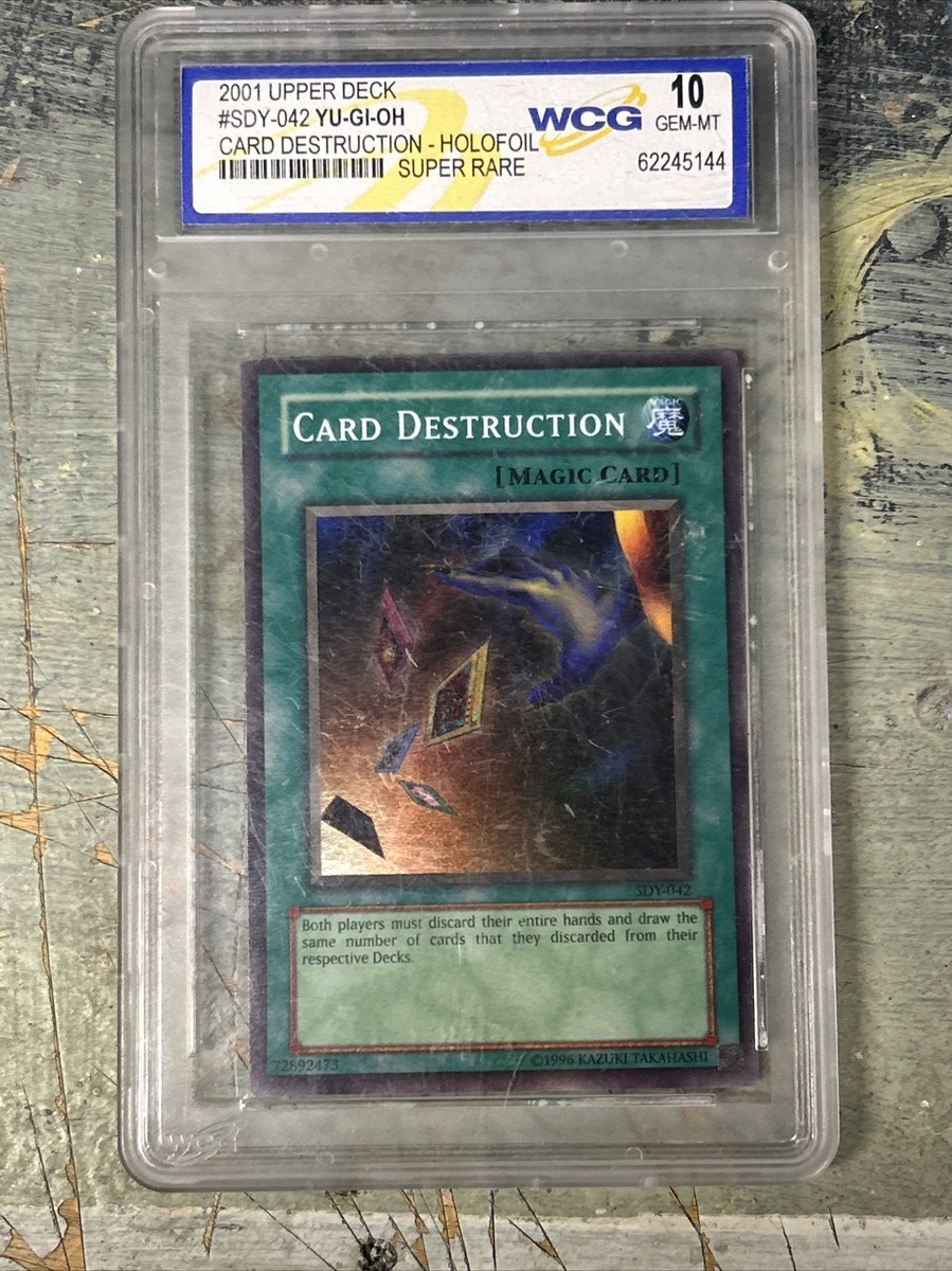 hand destruction deck yugioh Yugioh Card Destruction SDY-042 Super Rare PSA 10 Gem-mt