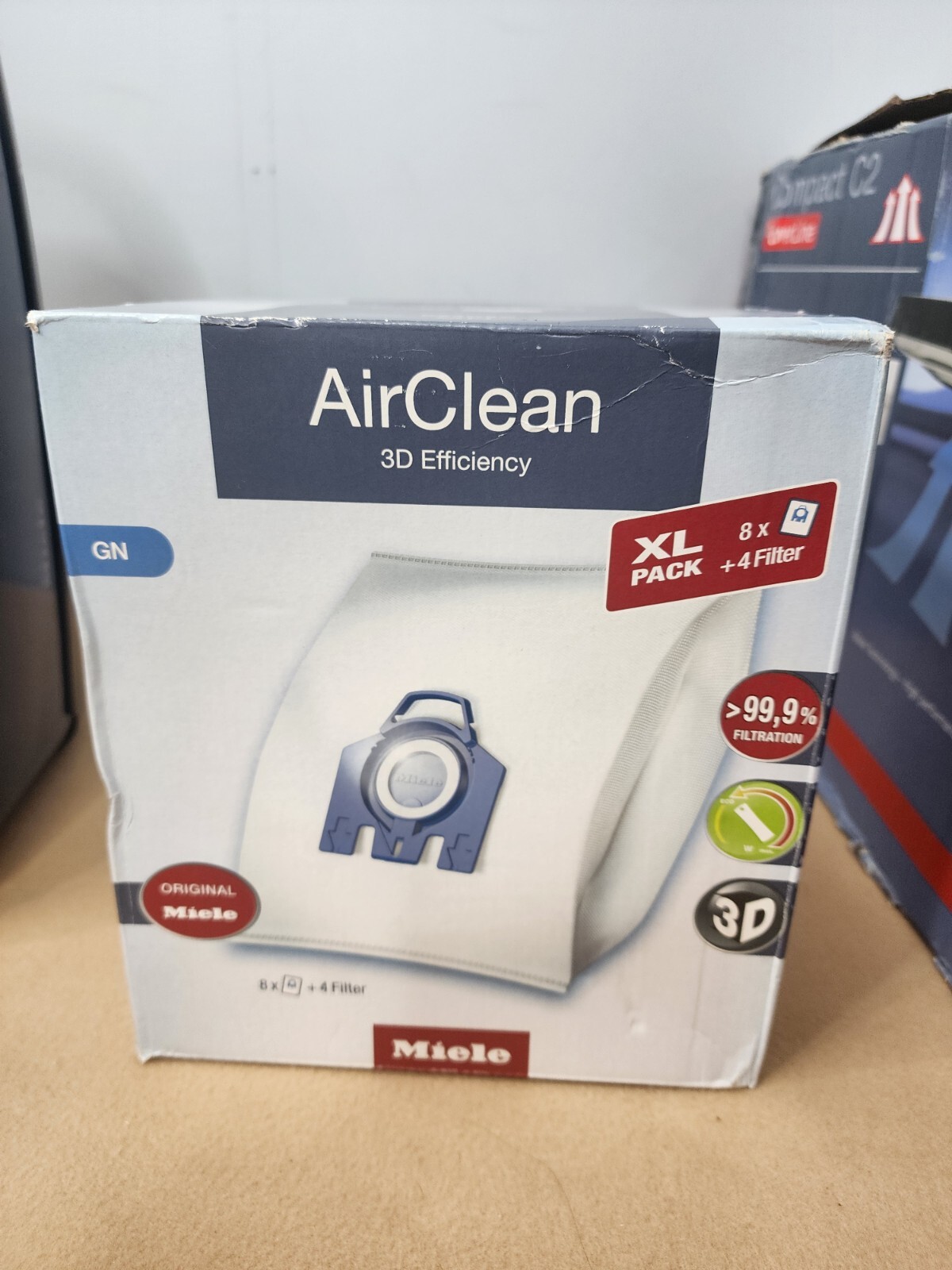 Miele Compact C2 Electro+ 1200W Marine Blue Canister Vacuum for sale