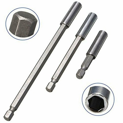 HARFINGTON 5-Pack Magnetic Screw Holder Rings - For 1/4" Hex Shank Screwdriver Bits