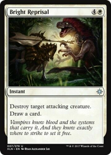 MTG x4 Bright Reprisal Ixalan Uncommon NM Magic the Gathering SKU#CS - Picture 1 of 1
