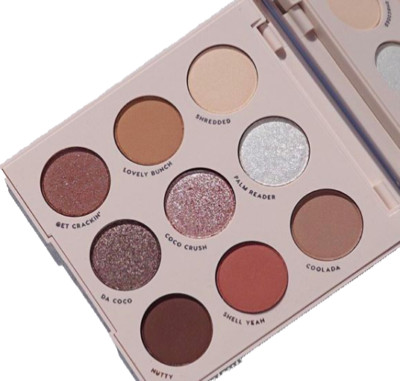 Colourpop Going Coconuts Eye Shadow Palette New Without Box 100% Authentic
