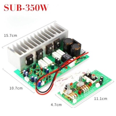 350W Subwoofer Power Amplifier Board AMP Mono High Quality Finished DIY Speakers