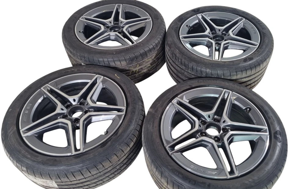 Original Mercedes W213 S213 18 Zoll AMG Sommerreifen Felgen A2134016400 - Bild 3 von 4