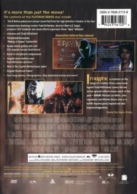 Spawn (DVD, NEW, 1997) Michael Jai White, Todd McFarlane, Martin