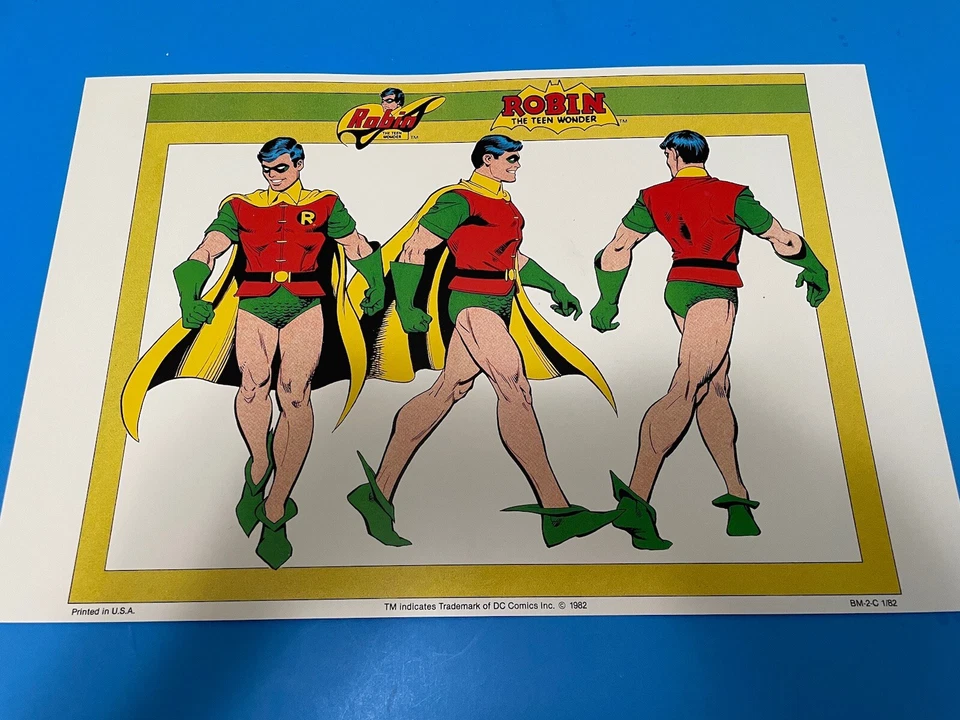 PÓSTER GUÍA ESTILO MARAVILLA DC UNIVERSE ROBIN THE TEEN PIN UP NUEVO. Foto 2 de 4