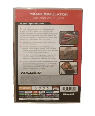 Microsoft Train Simulator PC CD-ROM | eBay UK