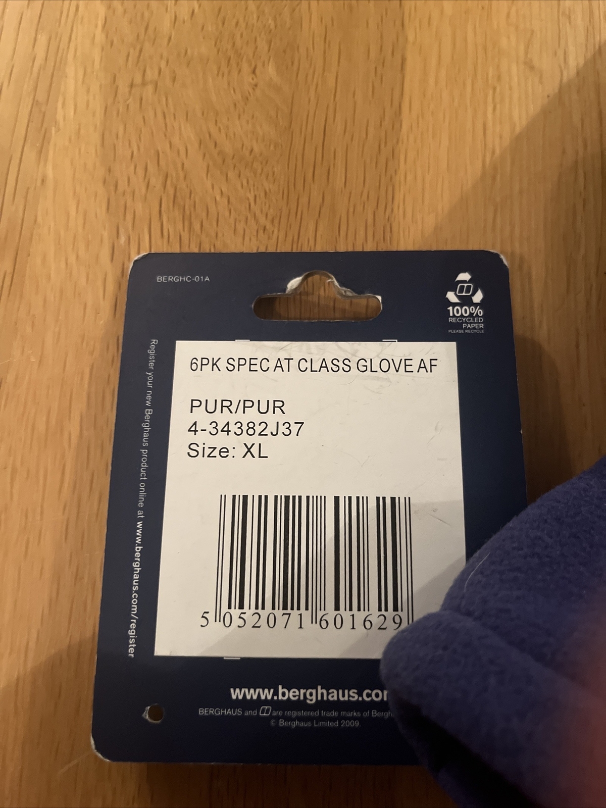 Berghaus fleece gloves size XL eBay