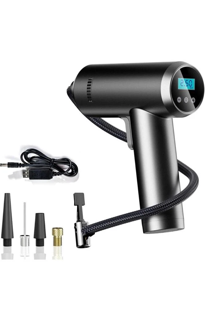 Cordless 12V Electric Car Tyre Inflator Pump Portable Tire Air