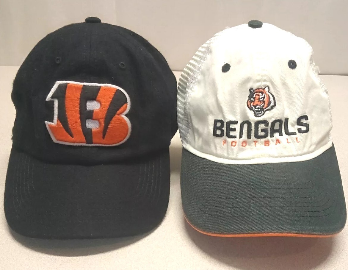 Cincinnati Bengals Hat Lot NFL Reebok Authentic Sideline, 47 Brand
